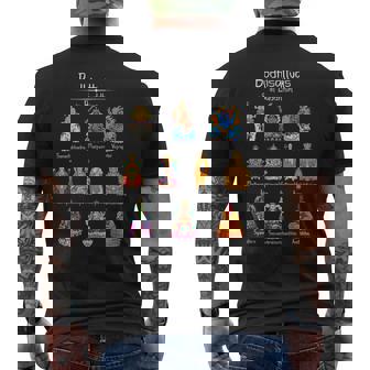 菩薩 仏教の神々 メンズTシャツ バックプリント - Kawaiitshirt