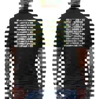 葛飾 北斎 富嶽三十六景 有名アート メンズTシャツ バックプリント - Kawaiitshirt