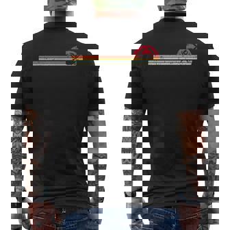 蟹 かに肉 レトロ グラフィック シーフード カニ 蟹 蟹 メンズTシャツ バックプリント - Kawaiitshirt