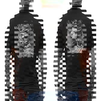 観音菩薩 仏教 仏教 メンズTシャツ バックプリント - Kawaiitshirt