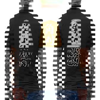 角刈り Kaku Gari 将棋 駒 角行【変なデザイン屋さん】グッズ 主張 メッセージ 面白い イラスト メンズTシャツ バックプリント - Kawaiitshirt