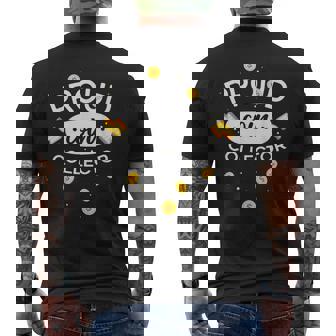 誇り高きコインコレクター メンズTシャツ バックプリント - Kawaiitshirt