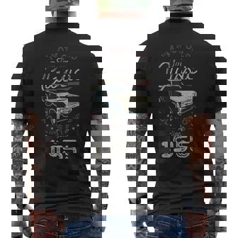 誕生日 1955年生まれ 70歳 クラシックカー メンズTシャツ バックプリント - Kawaiitshirt