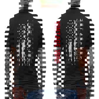 誕生日のためのアメリカ国旗誕生年 1965 メンズTシャツ バックプリント - Kawaiitshirt