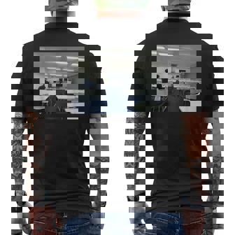 講演会のようす メンズTシャツ バックプリント - Kawaiitshirt