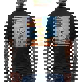 赤身ビーフ パティ赤身ビーフティー デッドリフティングビーフ メンズTシャツ バックプリント - Kawaiitshirt