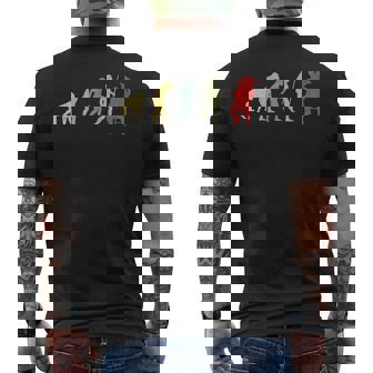 進化チューバ演奏 メンズTシャツ バックプリント - Kawaiitshirt