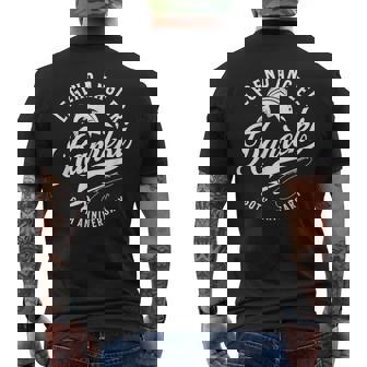 還暦祝い 釣り好き60歳に贈るお祝いプレゼント 男性 かっこいい メンズTシャツ バックプリント - Kawaiitshirt