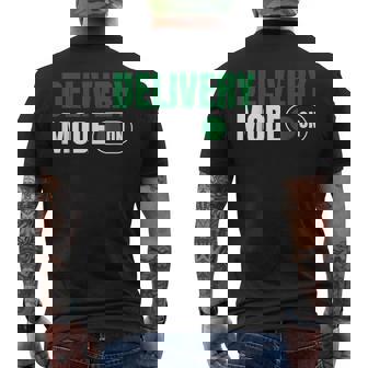 配送モードオンデリバリードライバー メンズTシャツ バックプリント - Kawaiitshirt