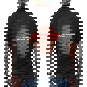 野獣先輩 やりますねぇ！ Yarimasune メンズTシャツ バックプリント - Kawaiitshirt