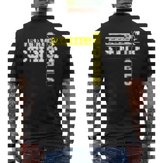 野球 シニアナイト 野球 シニア 2025 卒業 15 メンズTシャツ バックプリント - Kawaiitshirt