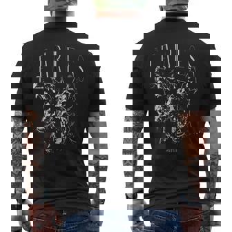 野生の犬ドーベルマンの肖像画 犬の飼い主ドーベルマン メンズTシャツ バックプリント - Kawaiitshirt