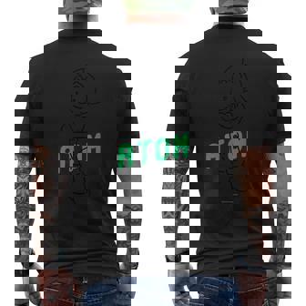 鉄腕アトム Roundアトム Ctezuka Productions メンズTシャツ バックプリント - Kawaiitshirt