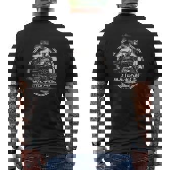 鉄道 面白tシャツ おもしろ 名言 蒸気機関車l 鉄オタ 撮り鉄 乗り鉄 メンズ グッズ ネタ 服 電車 メンズTシャツ バックプリント - Kawaiitshirt