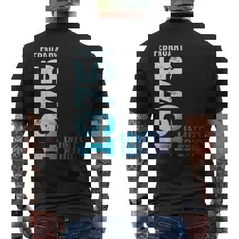 限定版 1975 1975年2月 メンズTシャツ バックプリント - Kawaiitshirt