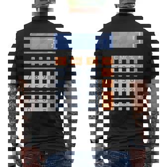 電卓 ハロウィン コスチューム メンズTシャツ バックプリント - Kawaiitshirt