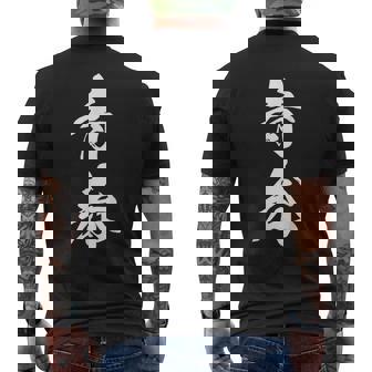 青春 文字入り 漢字 熟語 シンプル 黒 他カラー メンズ レディース 大きいサイズ 筆文字 メンズTシャツ バックプリント - Kawaiitshirt