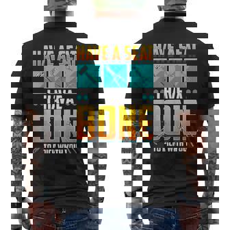 面白い 整形外科 医師 骨 整形外科 メンズTシャツ バックプリント - Kawaiitshirt