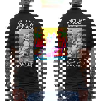 面白いtシャツ サモエド 犬 イヌ わんこ メンズ 犬好き グッズ おもしろ 面白い 服 ネタ わんこ メンズTシャツ バックプリント - Kawaiitshirt