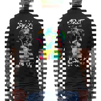 面白いtシャツ シーズー イヌ わんこ メンズ 犬好き グッズ おもしろ 面白い 服 ネタ わんこ メンズTシャツ バックプリント - Kawaiitshirt