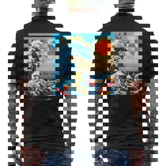 面白いtシャツ ダックスフンド 犬 わんこ メンズ 犬好き グッズ かわいい おもしろ 面白い 服 ネタ 夏 メンズTシャツ バックプリント - Kawaiitshirt