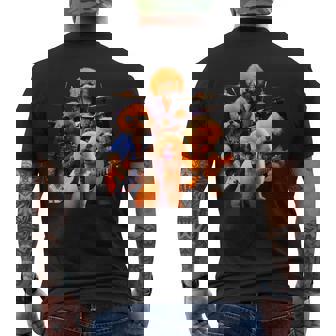 面白いtシャツ トイプードル イヌ わんこ メンズ 犬好き グッズ かわいい おもしろ 面白い 服 ネタ メンズTシャツ バックプリント - Kawaiitshirt