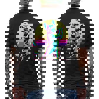 面白いtシャツ フレンチブルドッグ ゴルフ イヌ メンズ 犬 グッズ かわいい おもしろ 面白い 服 ネタ メンズTシャツ バックプリント - Kawaiitshirt