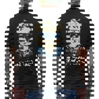 面白いtシャツ マルチーズ 犬 父 イヌ わんこ メンズ 犬好き グッズ おもしろ 面白い 服 ネタ メンズTシャツ バックプリント - Kawaiitshirt