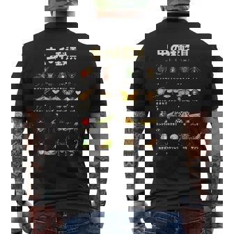 面白いtシャツ 虫 昆虫 メンズ キッズ グッズ おもしろ 面白い 服 ネタ カブトムシ クワガタ 虫取り メンズTシャツ バックプリント - Kawaiitshirt