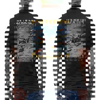 面白いクロコダイルミームボンバルディーロクロコダイルファニーブレインレッド メンズTシャツ バックプリント - Kawaiitshirt