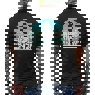 面白いゴルフグラフィック 男性用 ゴルフ父の日ゴルフ 父の日ゴルフ メンズTシャツ バックプリント - Kawaiitshirt