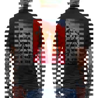 面白いダビングサイレンヘッド ヴィンテージミームキャラクター キッズギフト メンズTシャツ バックプリント - Kawaiitshirt