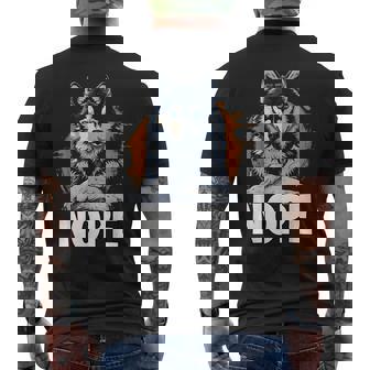 面白いハスキー T、犬の飼い主のための面白い犬の散歩服 メンズTシャツ バックプリント - Kawaiitshirt