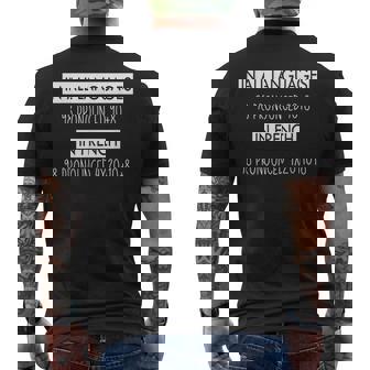 面白いフランス語 数字の発音 フランス語を学ぶギフト メンズTシャツ バックプリント - Kawaiitshirt