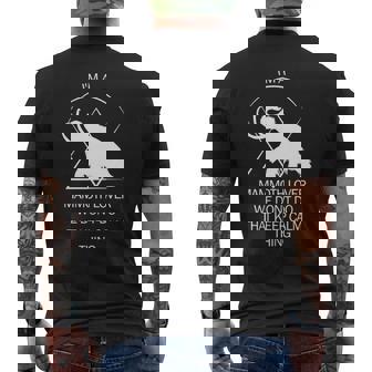 面白いマムート石器時代の氷河期デザイン 先史時代のデザイン 長袖tシャツ メンズTシャツ バックプリント - Kawaiitshirt