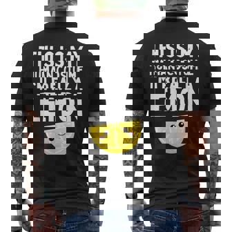 面白いレモンデザイン レモネード フルーツ愛好家 メンズ レディース キッズ メンズTシャツ バックプリント - Kawaiitshirt