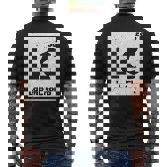 面白い化学成分ジョークラムチョップラムラバーギフト メンズTシャツ バックプリント - Kawaiitshirt