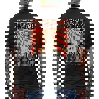 面白い犬 ボルゾイ メンズTシャツ バックプリント - Kawaiitshirt