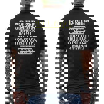 面白い盆栽の木 おじいちゃんへのギフト 父の日デザイン メンズTシャツ バックプリント - Kawaiitshirt