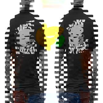 面白い臓器ボディパーツ肝臓の恋人ない戦闘機 メンズTシャツ バックプリント - Kawaiitshirt