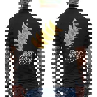 餃子 ぎょうざ Gyoza【中華 Okazu】ご飯タイム【変なtシャツ屋さん】面白い ポップ デザイン イラスト メンズTシャツ バックプリント - Kawaiitshirt