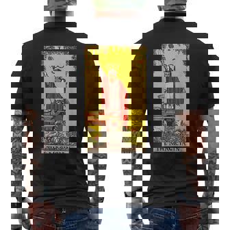 魔術師 タロットカード ナンバー1 メンズTシャツ バックプリント - Kawaiitshirt