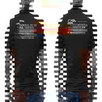 鳥類識別の達人 レトロ・バードウォッチング メンズTシャツ バックプリント - Kawaiitshirt