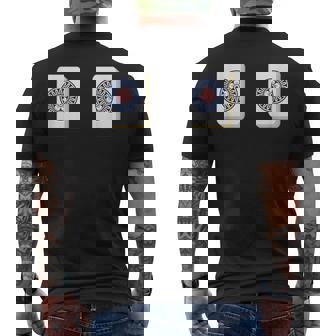 麻雀 牌 おもしろ おっぱい グッズ 服 筆文字 面白いtシャツ 文字入り 面白い 文字 ネタ メンズ メンズTシャツ バックプリント - Kawaiitshirt