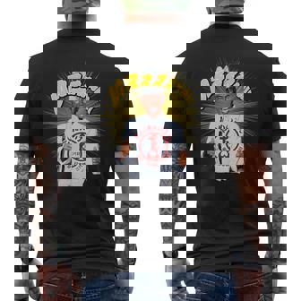 黒こげシェフ Yeah！（1） メンズTシャツ バックプリント - Kawaiitshirt