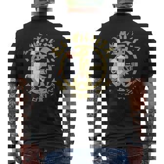 黒こげシェフ Yeah！（2） メンズTシャツ バックプリント - Kawaiitshirt