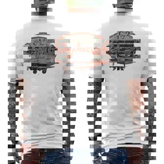 172Kyhawk ヴィンテージ レトロ 飛行機 フライングパイロット メンズTシャツ バックプリント - Kawaiitshirt