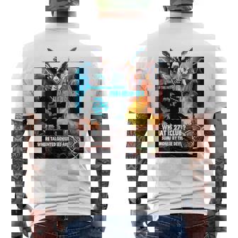 The 27 Club_Jimi Hendrix_001_Back Printed メンズTシャツ バックプリント - Kawaiitshirt