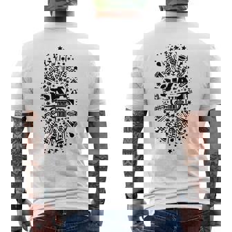 2トーン スカトランペット奏者 サムプリント メンズTシャツ バックプリント - Kawaiitshirt