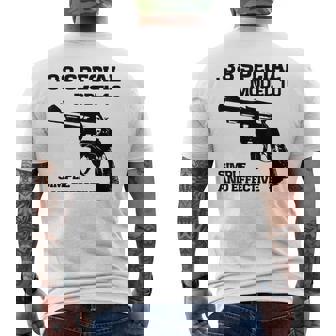 38 スペシャルモデル 10 リボルバー ファン メンズTシャツ バックプリント - Kawaiitshirt